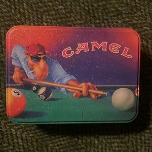 Vintage 1993 Joe Camel Collector Zippo Lighter and Tin *Sealed/Never struck*
